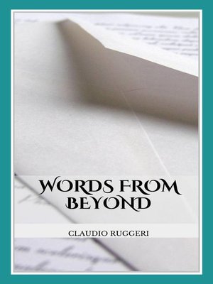 cover image of Words From Beyond